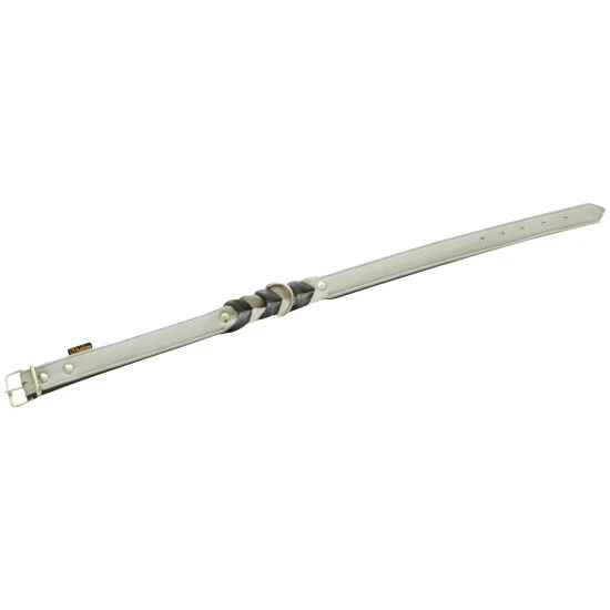 HEIM Halsband, Shadow, 55 Cm, Rindsleder, Grau | Dunkelgrau 5 HEIM Halsband, Shadow, 55 Cm, Rindsleder, Grau | Dunkelgrau – Bild 3