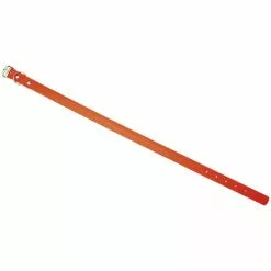 HEIM Halsband, Biothane Genietet, 40 Cm, BioThane, Neonorange