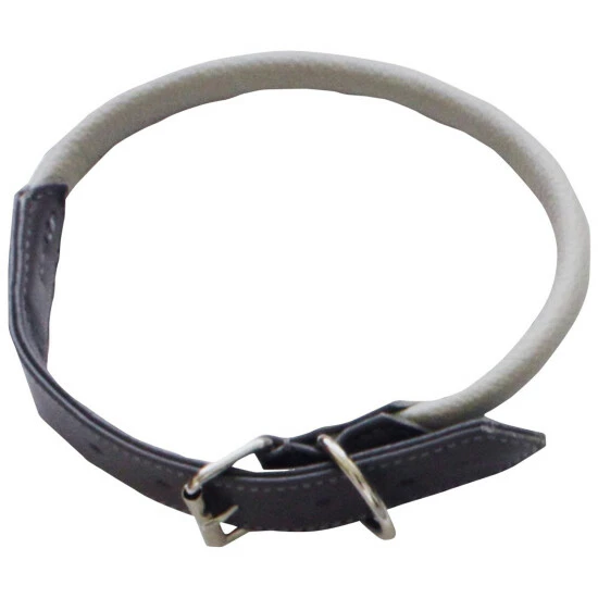 HEIM Halsband, Shadow, 60 Cm, Rindsleder, Grau | Dunkelgrau 4 HEIM Halsband, Shadow, 60 Cm, Rindsleder, Grau | Dunkelgrau – Bild 2