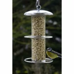 DOBAR Vogelfuttersäule, Metall, Silberfarben, Zum Aufhängen 12 DOBAR Vogelfuttersäule, Metall, Silberfarben, Zum Aufhängen -Günstiges Tierbedarf Geschäft unnamed file 6453