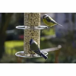 DOBAR Vogelfuttersäule, Metall, Silberfarben, Zum Aufhängen 17 DOBAR Vogelfuttersäule, Metall, Silberfarben, Zum Aufhängen -Günstiges Tierbedarf Geschäft unnamed file 6458