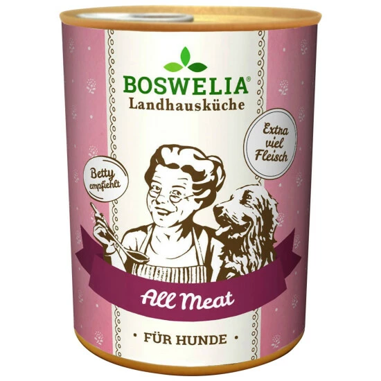 BOSWELIA Hunde-Nassfutter, 6 X 400g 3 BOSWELIA Hunde-Nassfutter, 6 X 400g