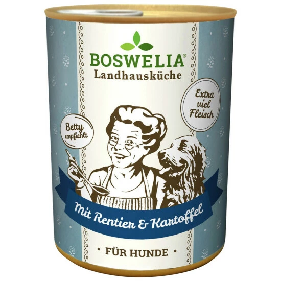 BOSWELIA Hunde-Nassfutter, 6 X 400g 3 BOSWELIA Hunde-Nassfutter, 6 X 400g