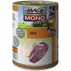 MAC'S Hunde-Nassfutter »Mono«, Ente, 6 Dosen