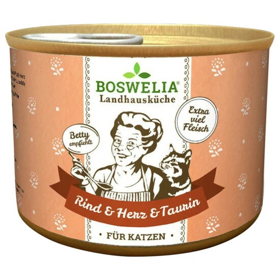 BOSWELIA Katzen-Nassfutter, Rind, 6x200g 4 BOSWELIA Katzen-Nassfutter, Rind, 6x200g – Bild 2