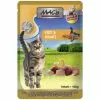 MAC'S Katzen-Nassfutter, Ente/Shrimps, 12 X 100 G