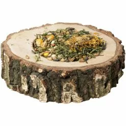 HUGRO Nagersnack »Knabberpizza«, 730 G, Verschiedene Kräuter/Blüten