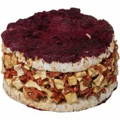 HUGRO Nagersnack »Burger«, 140 G, Reis/rote Beete/Karotte/Pastinake
