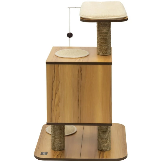 Vesper Design By Catit Kratzbaum »V-Base«, BxH: 55 X 81,5 Cm, Walnussfarben 5 Vesper Design By Catit Kratzbaum »V-Base«, BxH: 55 X 81,5 Cm, Walnussfarben – Bild 3