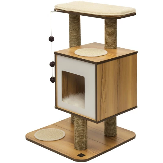 Vesper Design By Catit Kratzbaum »V-Base«, BxH: 55 X 81,5 Cm, Walnussfarben 7 Vesper Design By Catit Kratzbaum »V-Base«, BxH: 55 X 81,5 Cm, Walnussfarben – Bild 5