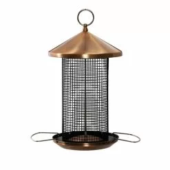 SIENA GARDEN Vogelfuttersäule »Feeder Copper Line«, Kupfer, Kupferfarben