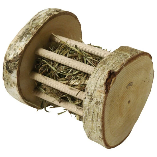 HUGRO Spielzeug, Heuroller, Natur, Für Nager 3 HUGRO Spielzeug, Heuroller, Natur, Für Nager