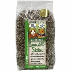 HUGRO Streu »Kleintier Baumwollstreu«, 0.3kg, Für Nager
