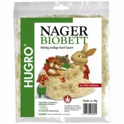 HUGRO Nagernest »Nager Bio Bett«, 0.05kg, Für Nager