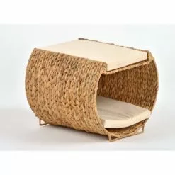 SILVIO DESIGN Katzenliege »Otis«, Für Katzen, Wasserhyazinthe, Beige