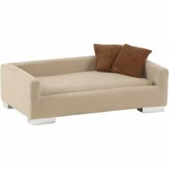 SILVIO DESIGN Hunde-Sofa »Bonny«, Für Hunde, Stoff, Beige