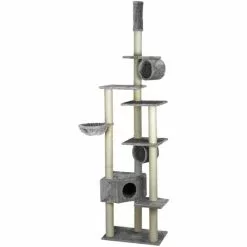 SILVIO DESIGN Kratzbaum, Grau, BxH: 60 X 260 Cm