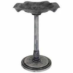 GARDEN PLEASURE Vogeltränke, Kunststoff, Grau