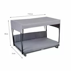 GREEMOTION Haustier-Sofa, Grau, BxHxL: 115 X 80 X 72 Cm -Günstiges Tierbedarf Geschäft unnamed file 6789