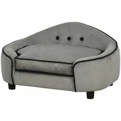 PawHut Hunde-Sofa, BxL: 45 X 15 Cm, Grau