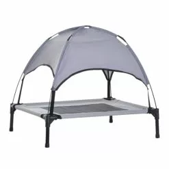 PawHut Hunde-Bett, BxL: 61 X 18 Cm, Grau/schwarz