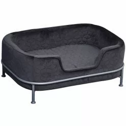 PawHut Hunde-Sofa, BxL: 43 X 8 Cm, Grau/silberfarben