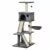 PawHut Kratzbaum, 60 Cm, Grau -Günstiges Tierbedarf Geschäft unnamed file 6910