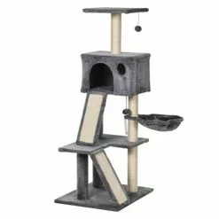 PawHut Kratzbaum, 60 Cm, Grau