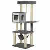 PawHut Kratzbaum, 59 Cm, Grau -Günstiges Tierbedarf Geschäft unnamed file 6918