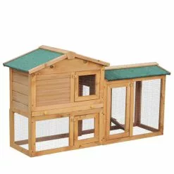 PawHut Kleintierstall, BxHxT: 45 X 85 X 145 Cm, Tannenholz