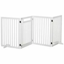 PawHut Schutzgitter, BxHxT: 1,8 X 81 X 240 Cm, Mitteldichte Faserplatte (MDF)