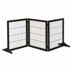 PawHut Schutzgitter, BxHxT: 36 X 71 X 185 Cm, Kiefernholz