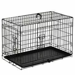 PawHut Transportkäfig, BxHxT: 53 X 57 X 76 Cm, Eisen/ABS