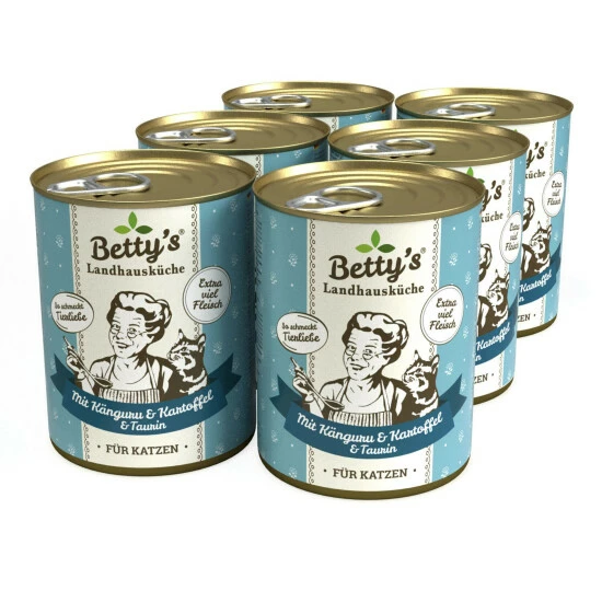 BOSWELIA Katzen-Nassfutter »Landhausküche«, 6 Stück, Je 400, Känguru/Kartoffel 3 BOSWELIA Katzen-Nassfutter »Landhausküche«, 6 Stück, Je 400, Känguru/Kartoffel