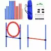 PawHut Agility Ausrüstung, Blau/rot, Für Hunde -Günstiges Tierbedarf Geschäft unnamed file 7005
