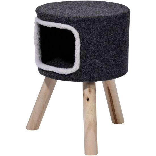 DOBAR Katzenhocker, BxHxL: 35 X 50 X 35 Cm, Grau 3 DOBAR Katzenhocker, BxHxL: 35 X 50 X 35 Cm, Grau