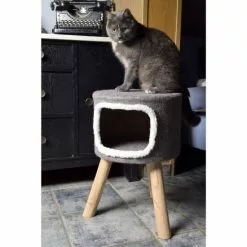 DOBAR Katzenhocker, BxHxL: 35 X 50 X 35 Cm, Grau 9 DOBAR Katzenhocker, BxHxL: 35 X 50 X 35 Cm, Grau -Günstiges Tierbedarf Geschäft unnamed file 7017