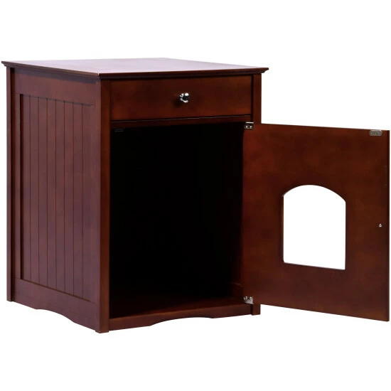 DOBAR Katzenschrank »Mohrle«, BxHxL: 48 X 63 X 48 Cm, Braun 4 DOBAR Katzenschrank »Mohrle«, BxHxL: 48 X 63 X 48 Cm, Braun – Bild 2