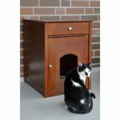 DOBAR Katzenschrank »Mohrle«, BxHxL: 48 X 63 X 48 Cm, Braun 19 DOBAR Katzenschrank »Mohrle«, BxHxL: 48 X 63 X 48 Cm, Braun -Günstiges Tierbedarf Geschäft unnamed file 7024