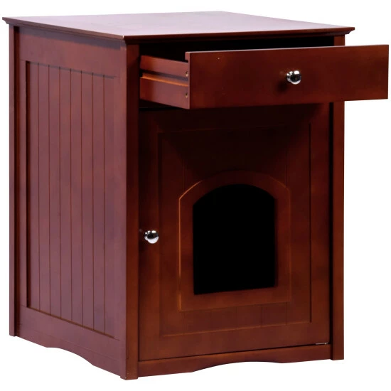 DOBAR Katzenschrank »Mohrle«, BxHxL: 48 X 63 X 48 Cm, Braun 9 DOBAR Katzenschrank »Mohrle«, BxHxL: 48 X 63 X 48 Cm, Braun – Bild 7