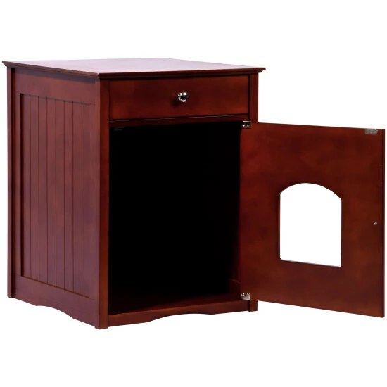 DOBAR Katzenschrank »Mohrle«, BxHxL: 48 X 63 X 48 Cm, Braun 10 DOBAR Katzenschrank »Mohrle«, BxHxL: 48 X 63 X 48 Cm, Braun – Bild 8