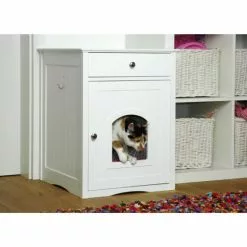 DOBAR Katzenschrank »Mohrle«, BxHxL: 48 X 63 X 48 Cm, Weiß -Günstiges Tierbedarf Geschäft unnamed file 7038