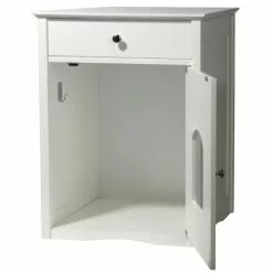 DOBAR Katzenschrank »Mohrle«, BxHxL: 48 X 63 X 48 Cm, Weiß -Günstiges Tierbedarf Geschäft unnamed file 7042