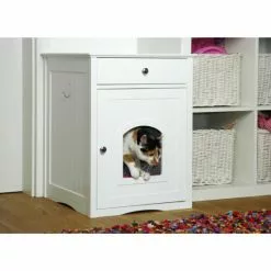 DOBAR Katzenschrank »Mohrle«, BxHxL: 48 X 63 X 48 Cm, Weiß -Günstiges Tierbedarf Geschäft unnamed file 7046