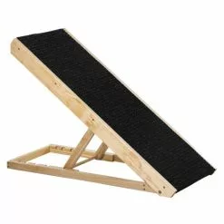 PawHut Haustierrampe, Holz, Länge: 90 Cm
