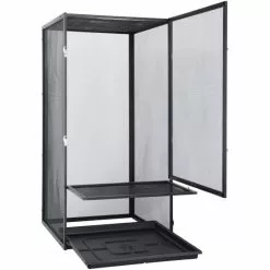 EXO TERRA Gaze Terrarium, Screen Terrarium, 45 X 45 X 90 Cm, 1 X Substratwanne Enthalten