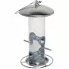 DOBAR Vogelfuttersäule, Acrylglas/Metall, Silberfarben -Günstiges Tierbedarf Geschäft unnamed file 7091