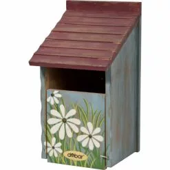 DOBAR Nistkasten »Halbhöhle«, BxHxT: 15 X 28 X 14,5 Cm, Holz, Schrägdach