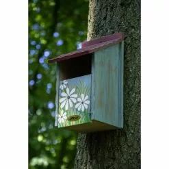 DOBAR Nistkasten »Halbhöhle«, BxHxT: 15 X 28 X 14,5 Cm, Holz, Schrägdach -Günstiges Tierbedarf Geschäft unnamed file 7098