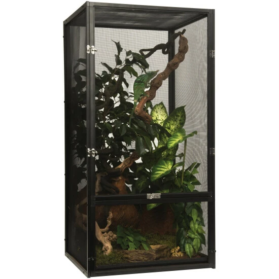 EXO TERRA Gaze Terrarium, Screen Terrarium, 45 X 45 X 90 Cm, 1 X Substratwanne Enthalten 6 EXO TERRA Gaze Terrarium, Screen Terrarium, 45 X 45 X 90 Cm, 1 X Substratwanne Enthalten – Bild 4